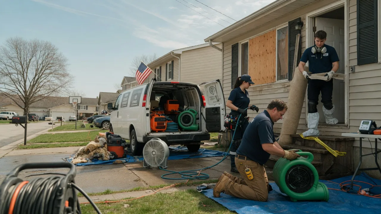 Water Damage Restoration in Lagro, IN near me